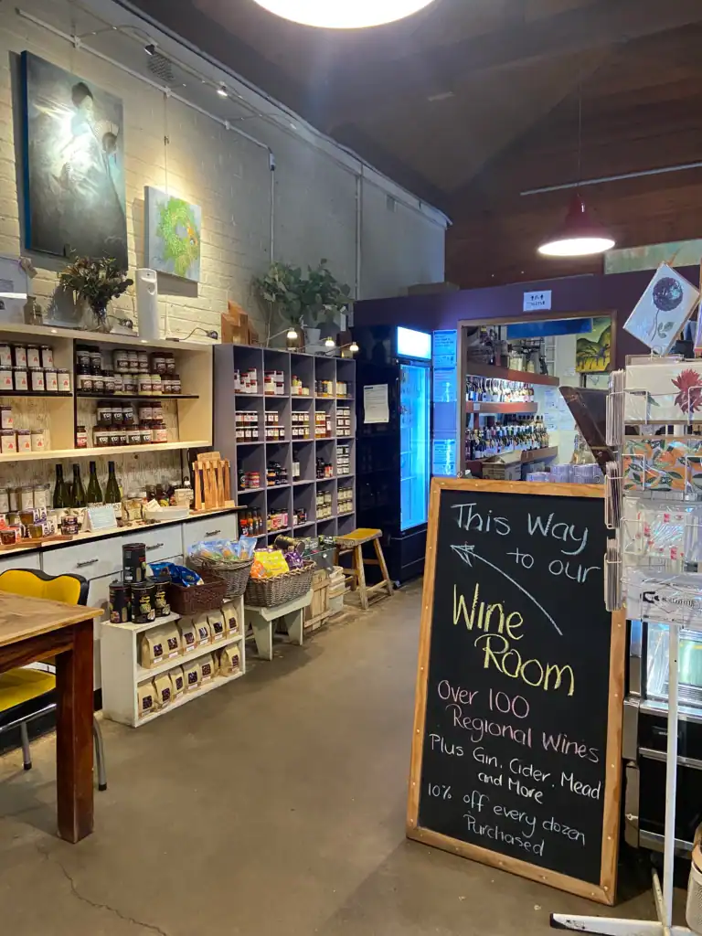 Inside the Produce Store